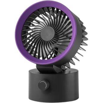 LLD-F87R, stolný ventilátor, sivý