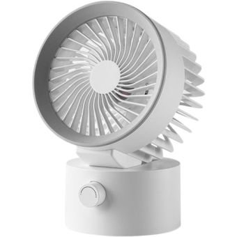 LLD-F87R, stolný ventilátor, biely