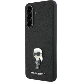 Obal Karl Lagerfeld Fixed Glitter Ikonik Metal Samsung Galaxy A56 5G A566 KLHCSA56GKNPSK čierny