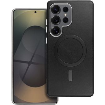 Obal GENTLEMAN MAG COVER Case MagSafe Samsung Galaxy A26 5G A266 čierny