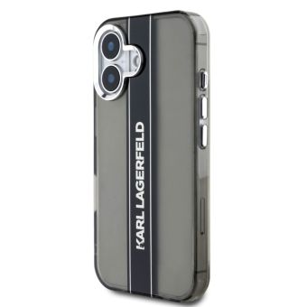Obal Karl Lagerfeld IML Stripe Logo Apple iPhone 16 KLHCP16SHCFCPSCK čierny