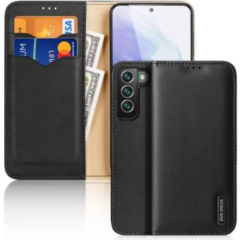 Obal Dux Ducis Hivo Book Samsung Galaxy S22+ 5G S906 čierny (ochrana proti čítaniu RFID čipov)