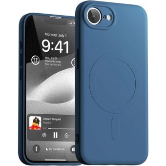 Obal Mercury SemiSilicone MagSafe Apple iPhone 16e modrý