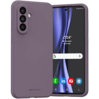 Obal Mercury Silicone Samsung Galaxy A36 5G A366/A56 5G A566 fialový