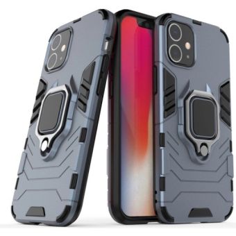 Obal Rugged Ring Armor Apple iPhone 12 Mini modrý