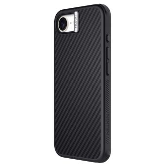 Obal Nillkin Synthetic Fiber PRO Magnetic Apple iPhone 16e strieborný