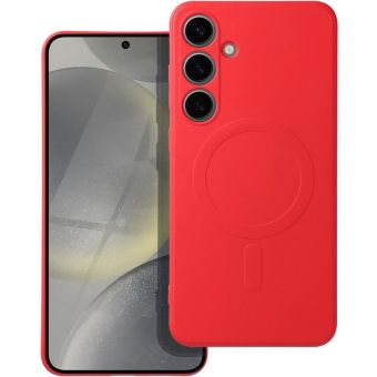 Obal SILICONE MAG COVER Case MagSafe Samsung Galaxy A16 4G A165/A16 5G A166 red