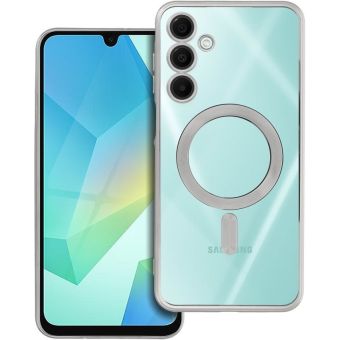 Obal ELECTRO MAG COVER case MagSafe Samsung Galaxy A16 4G A165/A16 5G A166 silver