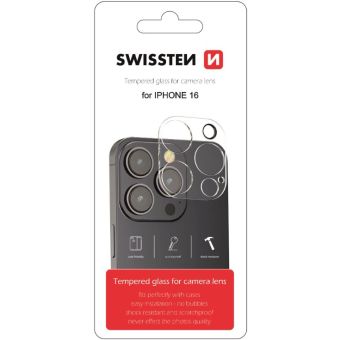 Ochranné sklo na fotoaparát SWISSTEN Apple iPhone 16