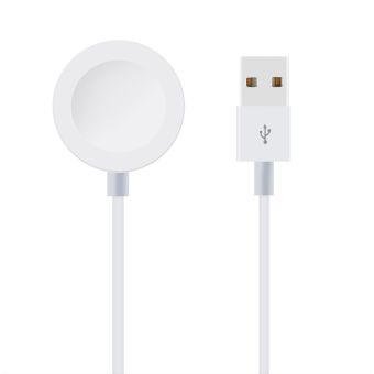 OBAL:ME nabíjací kábel pre Apple Watch USB-A biely