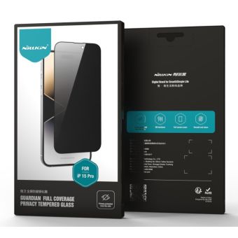 Ochranné sklo Nillkin Guardian Privacy 0.33mm 2.5D Apple iPhone 15 Pro čierne