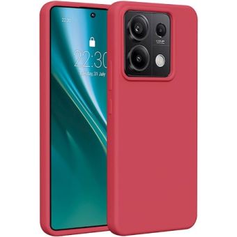 Obal Etteri Silicone case Xiaomi Redmi Note 13 5G raspberry
