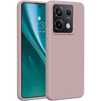 Obal Etteri Silicone case Xiaomi Redmi Note 13 5G light pink