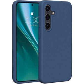 Obal Etteri Silicone case Samsung Galaxy S24 Ultra 5G S928 dark blue