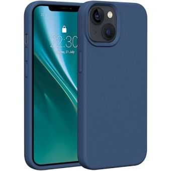 Obal Etteri Silicone case Apple iPhone 15 Pro Max dark blue
