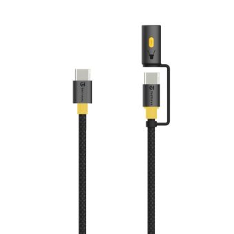 Tactical Stinger Cable USB-C/USB-C 60W 1.5m čierny