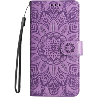 Obal MEZZO Book Motorola Moto G05/E15 mandala fialový