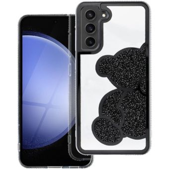 Obal TEDDY BEAR Case Samsung Galaxy A26 5G A266 čierny
