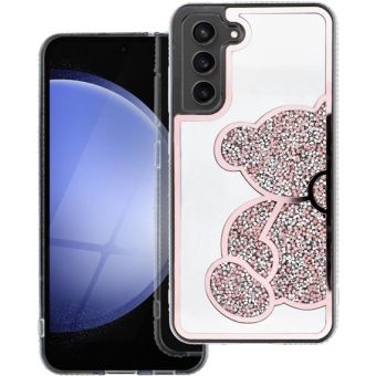 Obal TEDDY BEAR Case Samsung Galaxy S24 FE 5G S721 pink
