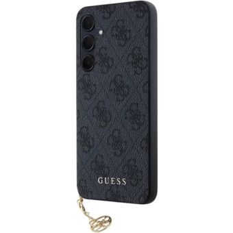 Obal Guess 4G Charm Samsung Galaxy A35 5G A356 GUHCSA35GF4GGR Grey