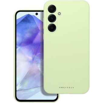 Obal ROAR case CLOUD SKIN Samsung Galaxy A56 5G A566 zelený