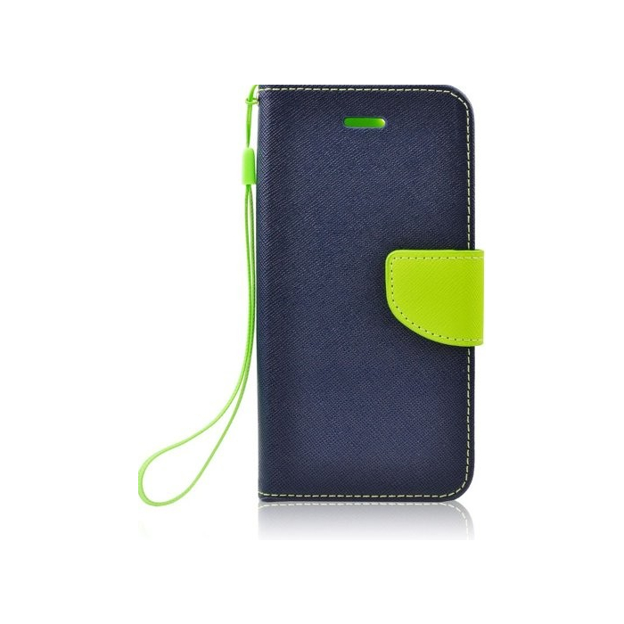 Diárové puzdro Fancy Book pre Asus ZenFone2 Laser 5 tmavomodré