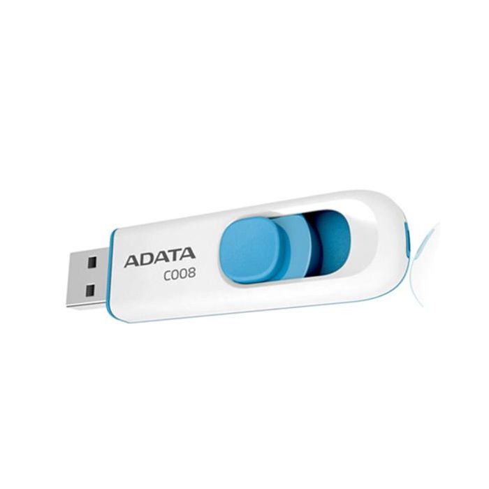 USB kľúč ADATA C008 16 GB modro-biely