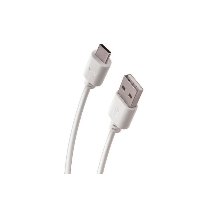 Kábel USB typ-C Forever biely