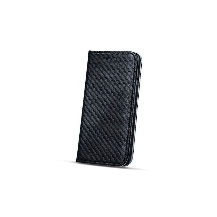 Diarové puzdro Smart Carbon pre Nokia 6 čierne 