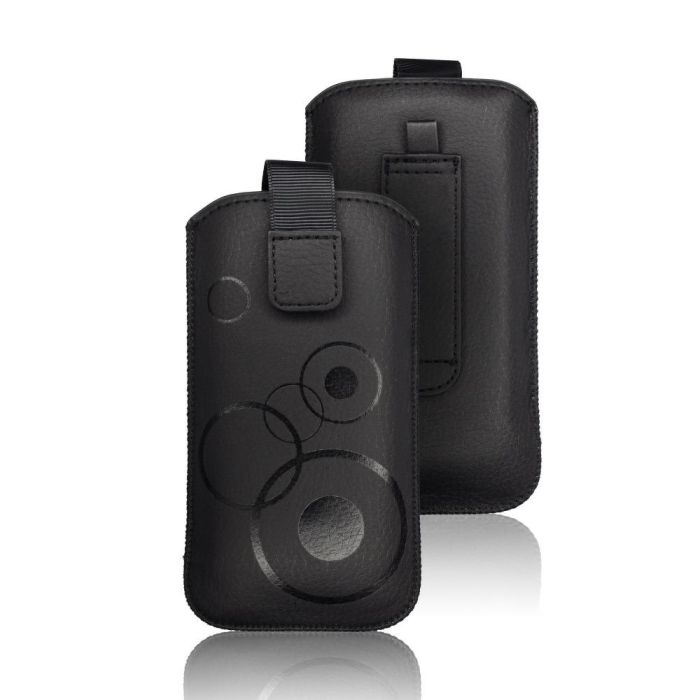 Univerzálne puzdro na Apple iPhone XR/11 Forcell Deko čierne