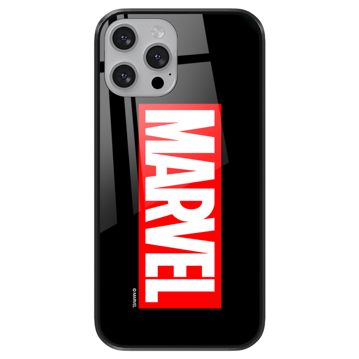 Sklenené puzdro na Apple iPhone XR Original Licence Cover Premium Glass Marvel 005