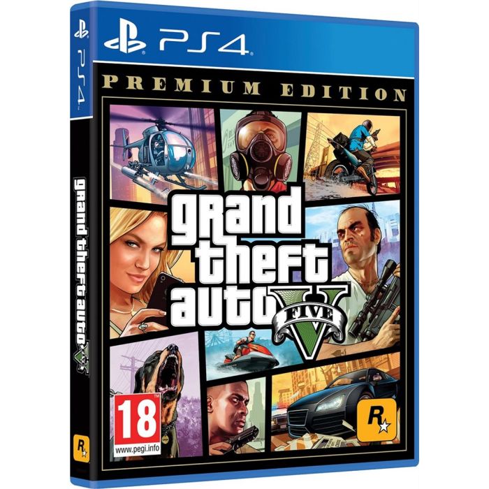 Hra na konzolu PS4, Grand Theft Auto V Premium Edition