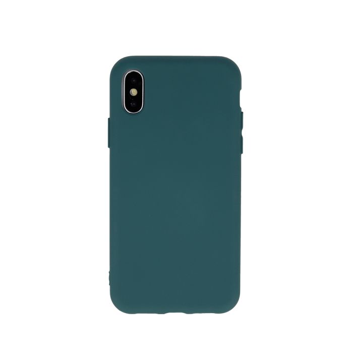 Silikónové puzdro pre Xiaomi Mi Note 10/Mi Note 10 Pro tmavozelené