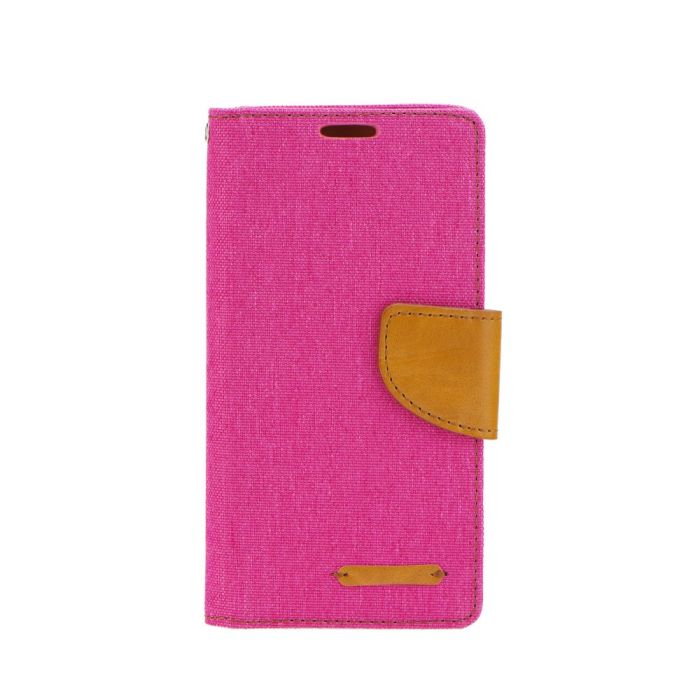 Diárové puzdro Canvas Book pre Samsung Galaxy A51 ružové 
