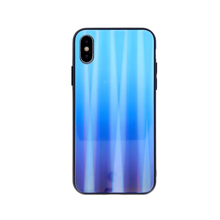 Plastové puzdro Aurora Glass pre Xiaomi Redmi Note 8T modré
