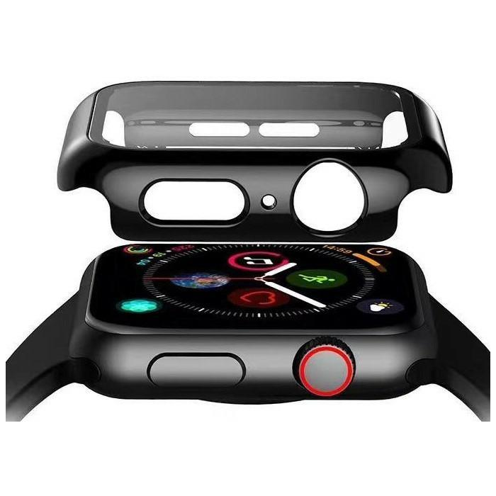 Tvrdené sklo 3D Frame na Apple Watch 38 mm s čiernym rámom