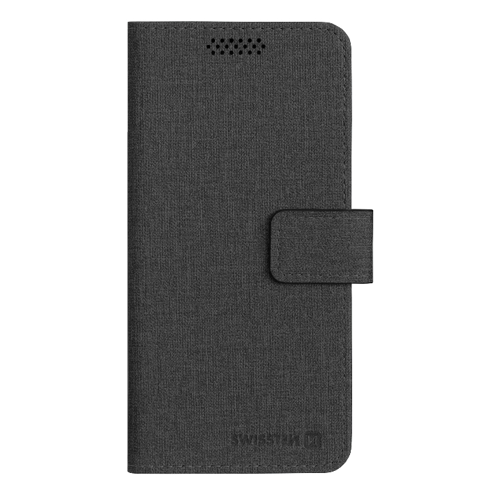 Diárové puzdro Swissten Libro Uni Book, veľkosť XXL, čierne