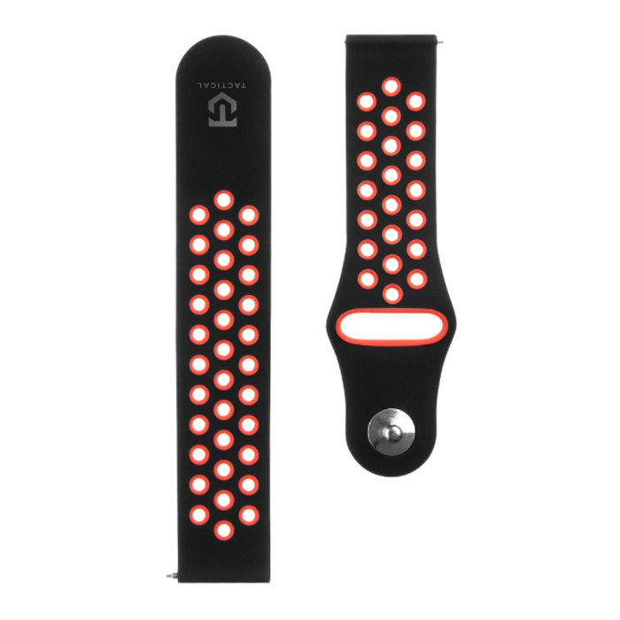 Náhradný remienok Tactical 701 Double 20 mm čierno-červený
