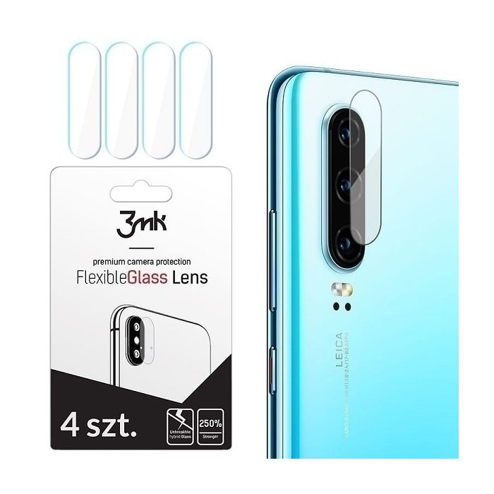 Ochranné sklo na fotoaparát Samsung Galaxy A51 A515 3MK Flexible (4ks)