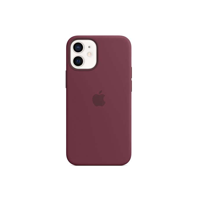 Puzdro Apple na Apple iPhone 12 mini Silicone MagSafe bordové