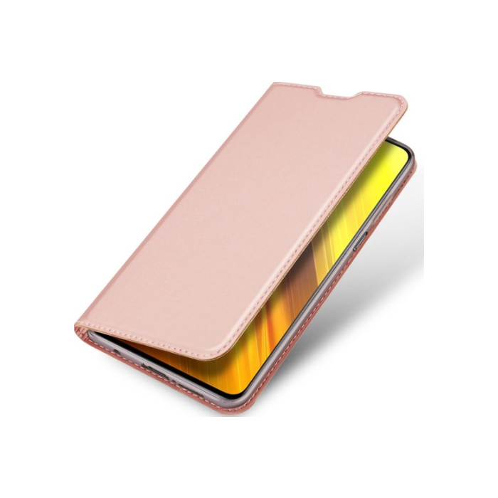 Diárové puzdro na Xiaomi Redmi 9A Dux Ducis Skin Pro ružovozlaté