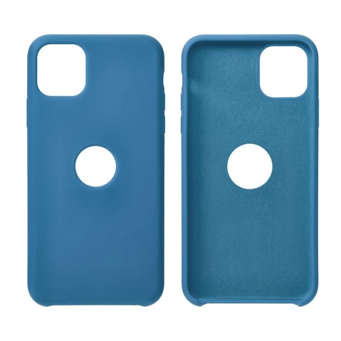 Silikónové puzdro na Samsung Galaxy A42 5G Forcell Silicone modré 