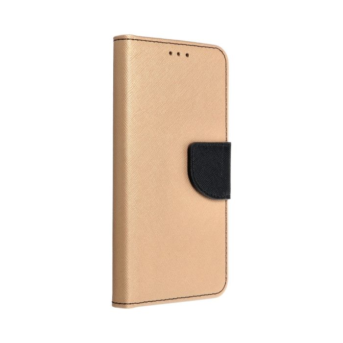 Diárové puzdro na Samsung Galaxy A42 5G Fancy Book zlato čierne