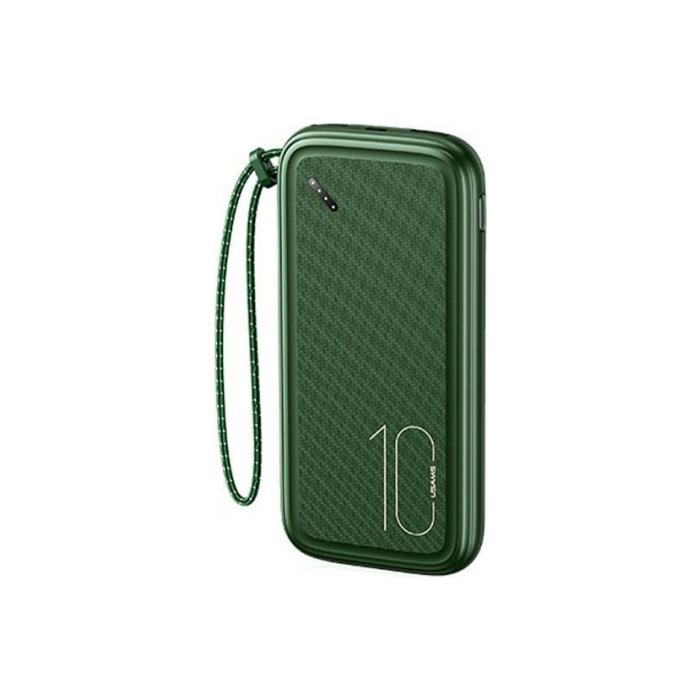 USAMS US-CD150 PB56, 10000mAh, zelená