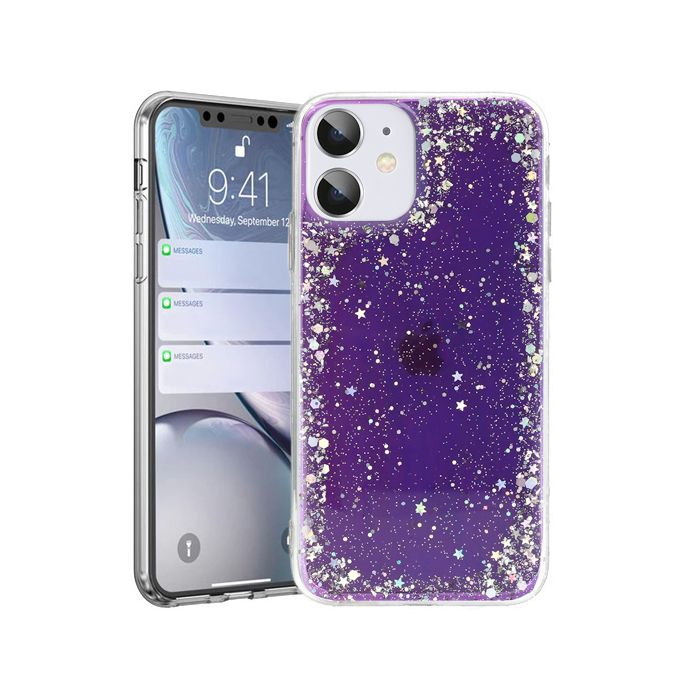 Silikónové puzdro na Samsung Galaxy A32 A326 5G Brilliant fialové 