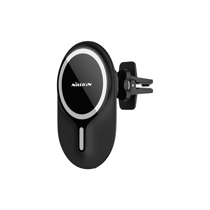Nillkin MagRoad 10W, magnetický držiak do auta, s bezdrôtovým dobíjaním, clip, čierny