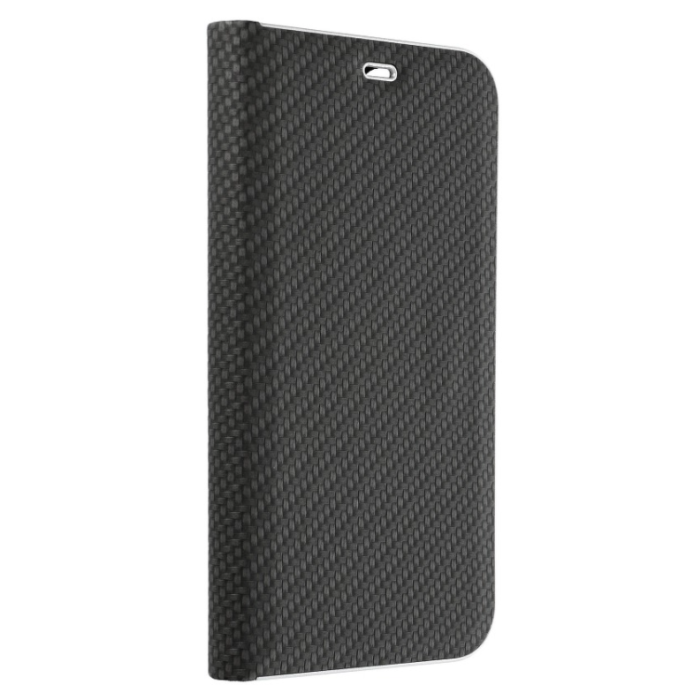 Diárové puzdro na Xiaomi Redmi Note 10 Pro Forcell Luna Carbon čierne