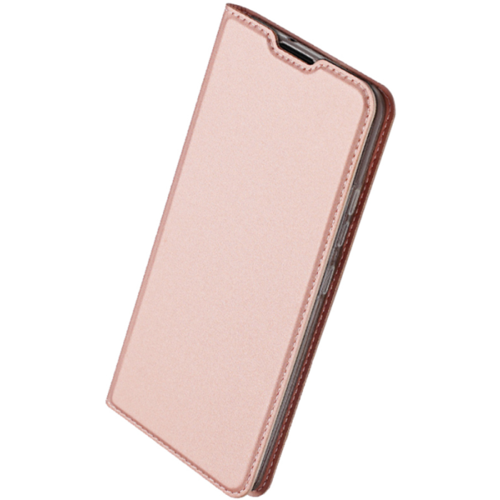 Diárové puzdro na Motorola Moto E7 Dux Ducis Skin Pro ružovozlaté