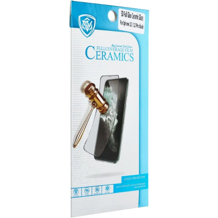 Tvrdené sklo na Xiaomi Mi 11 Lite 5G/Mi 11 Lite/11 Lite 5G NE Ceramic 5D Full Glue čierne