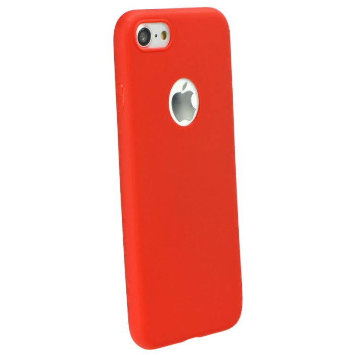 Silikónové puzdro na Samsung Galaxy S21 FE 5G Forcell Soft červené